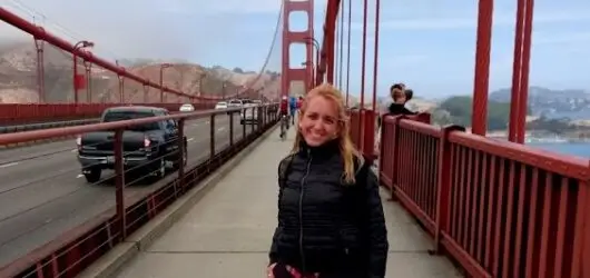 Caro en el Golden Gate