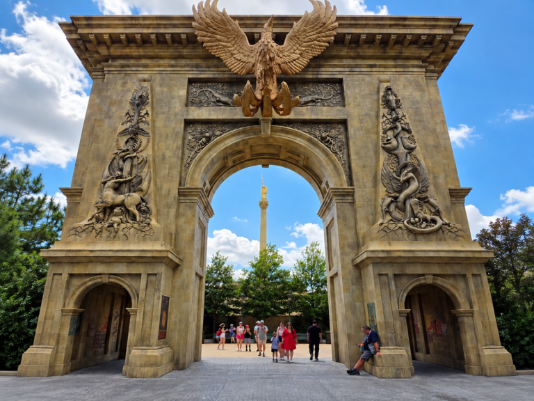 Arco del París mágico, en Ministry of Magic